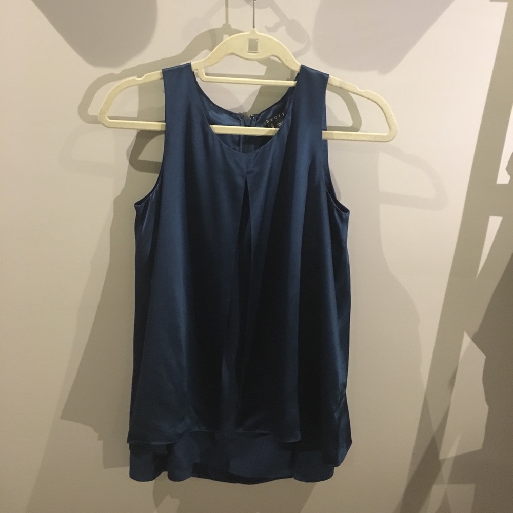 Theory silk blouse